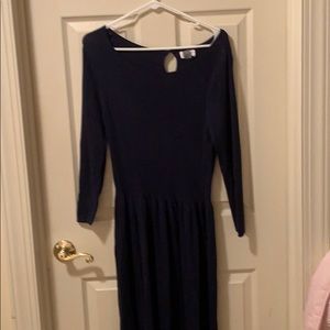 XL Old Navy, Nagy blue sweater dress.